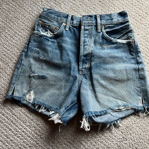NWT Agolde Dee Jean Shorts Ricochet.